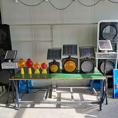 Đ&egrave;n cảnh b&aacute;o năng lượng mặt trời