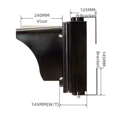 Sem&aacute;foro LED de 1 aspecto/secci&oacute;n con luz de control de carril con flecha verde y cruz roja, como 12 pulgadas (300 mm) * 1/301