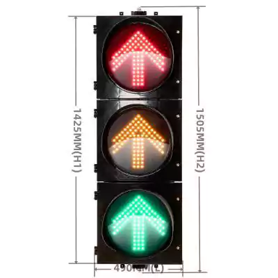 3 Aspects/Sections Led Traffic Light With Red Yellow Green Arrow Semaphore, as 16 Inch(400MM)*3/403