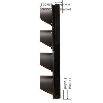 Sistema de luz de se&ntilde;al de tr&aacute;fico LED de bola de 16 pulgadas (400 mm) con temporizador