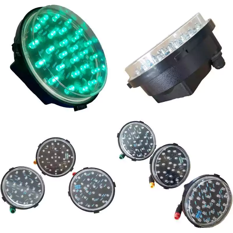 M&oacute;dulo LED amarillo de reparaci&oacute;n de sem&aacute;foro de 4 pulgadas (100 mm)